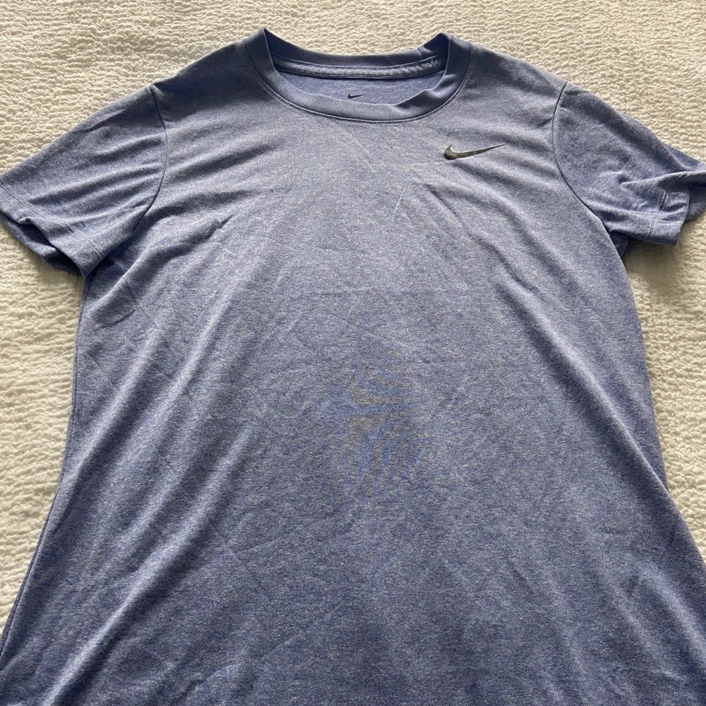 Nike dri-fit shirt - blue - small
